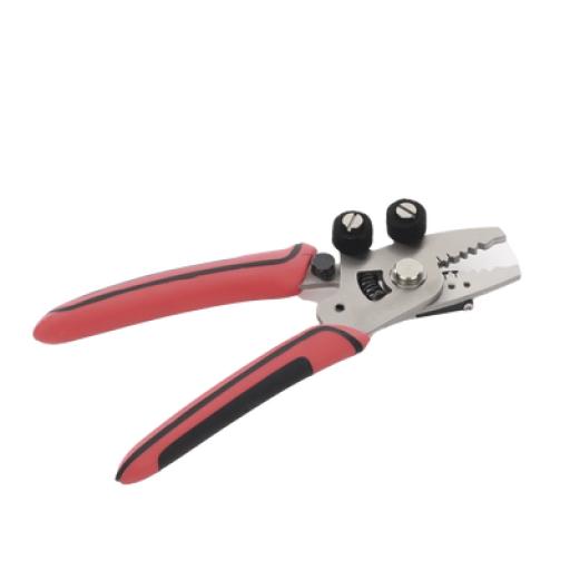 [LINKEDPROBYEPCOM_LP-ST-9-1] LINKEDPRO BY EPCOM Desforradora de Fibra Óptica 9 en 1 / Desforradora de 3 Posisciones  / Tijeras / Limpiador de algodón para Hilo de Fibra Óptica / Cortadora de Cable Mensajero