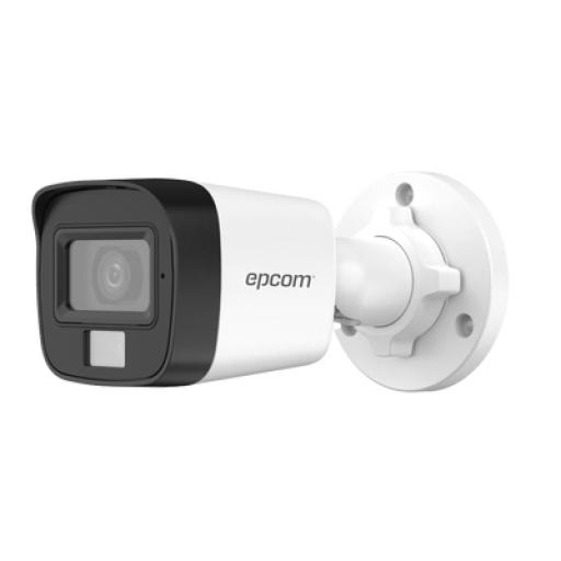 [EPCOMPROFESSIONAL_B3K-TURBO-DL] EPCOM PROFESSIONAL [Dual Light + ColorVu] Bala TURBOHD 3K (5 Megapixel) / Lente 2.8 mm / 30 mts IR + 20 mts Luz Blanca / Gran Angular 104.9° / Exterior IP67 / Micrófono Integrado / dWDR / 4 Tecnologías / Metal
