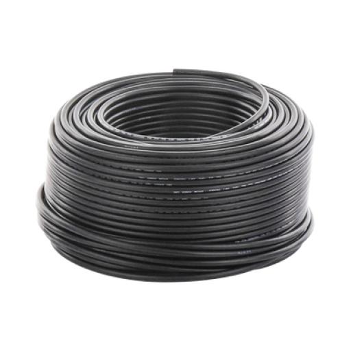 [VIAKON_FJ66/100] Viakon Bobina de 100 metros / Cable Fotovoltaico / Negro / Recubrimiento XLPE / 4mm² / 12 AWG / Hasta 1,800 Vcc