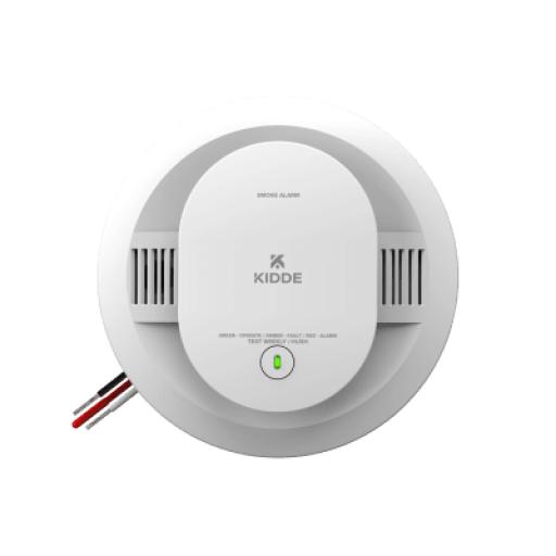 [KIDDE_20SAR] KIDDE Detector de Humo Compacto Fotoelectrico Autonomo │120 V y Respaldo Batería Reemplazable AA │Modelo 21031482│Paquete de 6