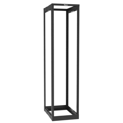 [PANDUIT_AR4PCN] Panduit Rack de Cuatro Postes Estándar de 19", Rieles Con Orificio Para Tuerca Enjaulada, Profundidad Ajustable de 23 a 42 in, 45 Unidades de Rack, Color Negro