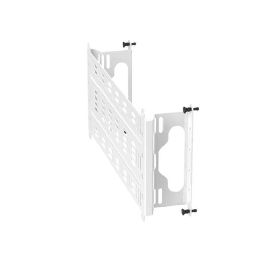 [PANDUIT_MSSHLF] Panduit Accesorio Para Montaje de Equipos o Dispositivos en Gabinetes Multipropósito, de Instalación a Presión, de Acero, Color Blanco