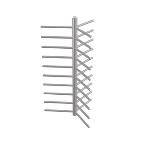 [HIKVISIONDIGITALTECHNOLOGY_H44X0-POLE/DM60] Hikvision Digital Technology Eje Central de Refacción para Torniquete Hikvision de Cuerpo Completo DS-K3H4410  (Sencillo 1 Carril) / Acero Inoxidable