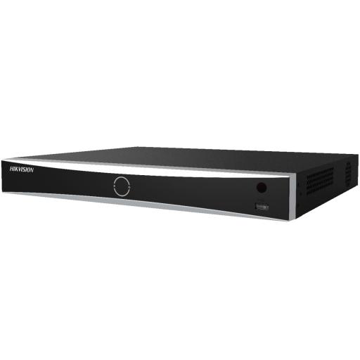 [HIKVISIONDIGITALTECHNOLOGY_DS-7608NXI-K2/8P(D)] Hikvision Digital Technology NVR 12 Megapixel (4K) / 8 canales IP / 8 Puertos PoE+ / AcuSense (Evita Falsas Alarmas) / Reconocimiento Facial / 2 Bahías de Disco Duro / HDMI en 4K / Alarmas I/O / 300 Metros PoE Modo Extendido