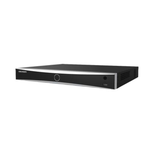 [HIKVISIONDIGITALTECHNOLOGY_DS-7608NXI-K2/8P(D)] Hikvision Digital Technology NVR 12 Megapixel (4K) / 8 canales IP / 8 Puertos PoE+ / AcuSense (Evita Falsas Alarmas) / Reconocimiento Facial / 2 Bahías de Disco Duro / HDMI en 4K / Alarmas I/O / 300 Metros PoE Modo Extendido