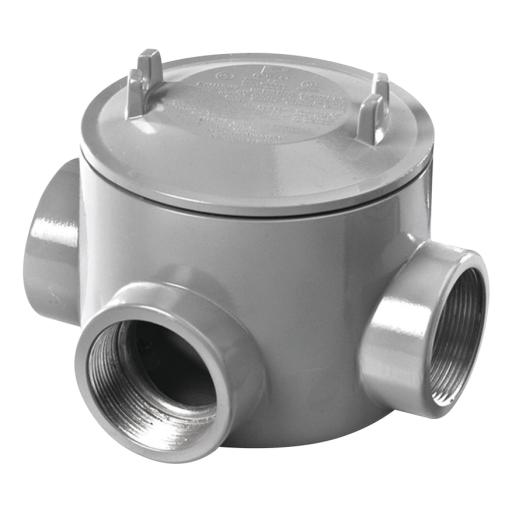 [RAWELT_GRT-0441] RAWELT Caja con Tapa Tipo GRT de 1/2" (12.7mm) / Caja a Prueba de Explosión / Para Áreas Peligrosas  / Libre de Cobre.