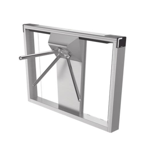 [HIKVISIONDIGITALTECHNOLOGY_DS-K3G530X-R/MPG-DM55] Hikvision Digital Technology Torniquete Trípode Premium Diseño Slim Elegante / 5 Millones de Ciclos MCBF / Exterior / Lectores y Controlador Incluidos / LEDs indicadores 
