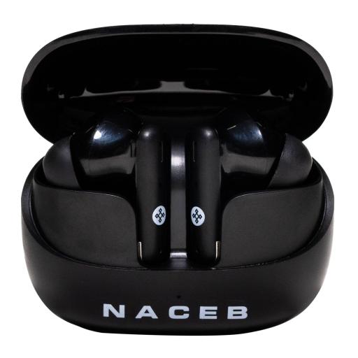 [NACEBTECHNOLOGY_NA-0322] AUDIFONOS NACEB (NA-0322) IN-EARS, BLUETOOTH 5.3, USB TIPO C , CONTROL TACTIL, ANS+ENC