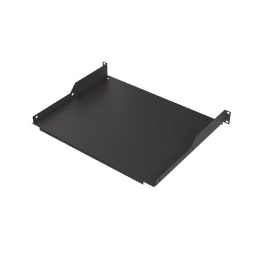[LINKEDPRO_SCH-34-1U] Linkedpro Charola para Soportar Equipos en Rack de 19 in, Profundidad de 34 cm, Color Negro, 1U