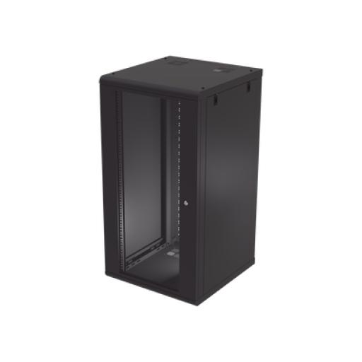 [LINKEDPRO_SR-1924-GN2G] Linkedpro Gabinete de Pared 24U de 635 mm de Profundidad, Rack de 19'' en Acero Reforzado: Compacto y Resistente para Soluciones Profesionales