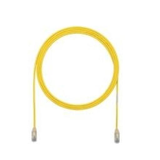 [PANDUIT_UTP28SP20YL] Panduit Cable de Parcheo TX6, UTP Cat6, Diámetro Reducido (28AWG), Color Amarillo, 20ft 