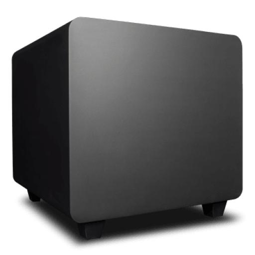 [TRUAUDIO_DFS10BK] TRUAUDIO Subwoofer de baja emisión con controlador de 10'', amplificador interno de 300 W, negro.