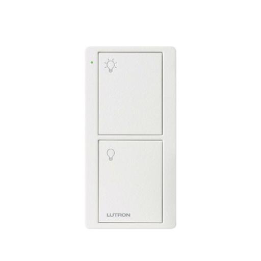 [LUTRON_PJ22BTSWL01] Lutron Control remoto PICO 2 botones encender, apagar, complemente con un switch on/off, Caseta, RA2, RadioRa2