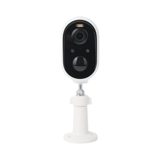 [SMARTHOMEBYEPCOM_SCAM3BAT] SMARTHOME BY EPCOM Cámara de batería gran angular 3MP | WiFi | Audio de 2 vías | Batería recargable 5200mAh | IP65 | Estadísticas de energía | Detección de humanos