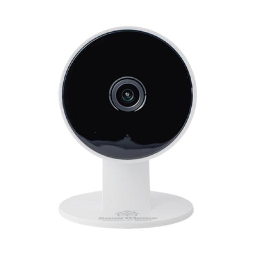 [SMARTHOMEBYEPCOM_SCAM3C] SMARTHOME BY EPCOM Cámara Wifi 3MP | WiFi 2.4 | Detección de Humanos, Mascotas, Llanto | Audio de 2 Vías | Almacenamiento microSD | Interior