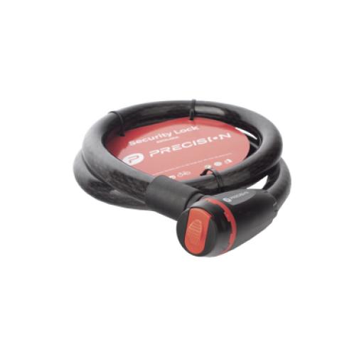 [PRECISION_X-613-LOCK] Precision Candado para Bicicleta, Moto o similar de 20 x 1000 mm Cierre por Llave.