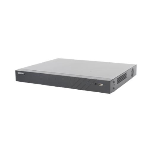 [EPCOMPROFESSIONAL_EX-5032-TURBO] EPCOM PROFESSIONAL DVR 32 Canales TurboHD + 8 Canales IP / 5 Megapixel Lite - 3K Lite / Acusense (Evita Falsas Alarmas) / Audio Bidireccional / 2 Bahías de Disco Duro / H.265+ / Salida de Video en Full HD