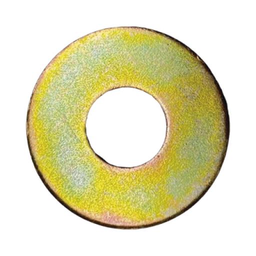 [CHAROFIL_CH-ARD-PL-6TR] CHAROFIL Arandela plana de 1/4" (6.3 mm) con acabado Tropicalizado, Es Ideal Para Utilizarse al Exterior o Zonas Húmedas 