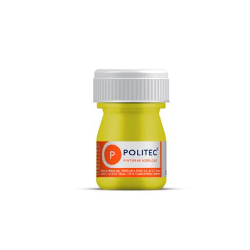 [POLITEC_14140] Politec Pintura Acrilica Politec Limon Hanza 20 ml No 307 caja c/12 piezas