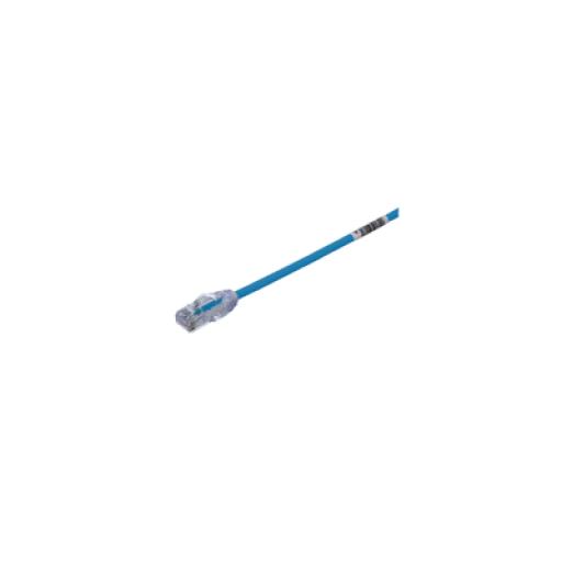 [PANDUIT_UTP28X30BU] Panduit Cable de Parcheo UTP Cat6A, CM/LSZH, Diámetro Reducido (28AWG), Color Azul, 30 ft