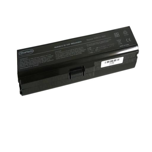 [OVALTECH_OTT3750] Bateria color negro 12 Celdas OVALTECH para Toshiba L745 y L755 