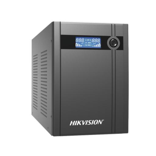 [HIKVISIONDIGITALTECHNOLOGY_DS-UPS2000-X] Hikvision Digital Technology UPS de 2000 VA / 1200 W / Pantalla LCD / Protección Contra Sobrecarga y Descarga / Entrada y Salida 120 VCA / 6 Tomas NEMA 5-15R (4 con Respaldo y 2 sin Respaldo)