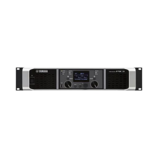 [YAMAHA_PX3] YAMAHA Amplificador de audio Clase D | 300 W x 2 a 8Ω | 500 W x 2 a 4Ω. | Baja Impedancia | Procesamiento Inteligente
