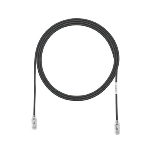 [PANDUIT_UTP28SP0.5MBL] Panduit Cable de Parcheo TX6, UTP Cat6, Diámetro Reducido (28AWG), Color Negro, 0.5 m