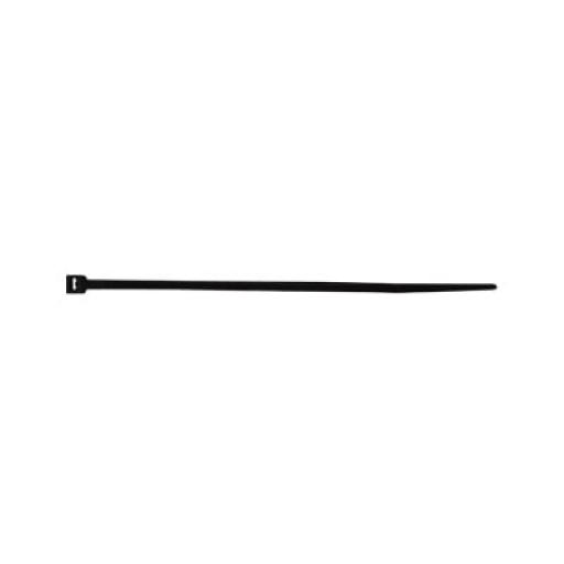 [THORSMAN_TH-140-BK] Thorsman Cincho de nylon color negro, 3.2 x 142mm (1000pzs) (4200-12001) 