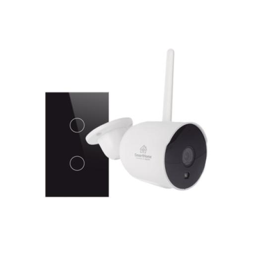 [SMARTHOMEBYEPCOM_SH1CAM1SK] SMARTHOME BY EPCOM (Wifi) KIT 1 camara Wifi y 1 apagador inteligente Wifi