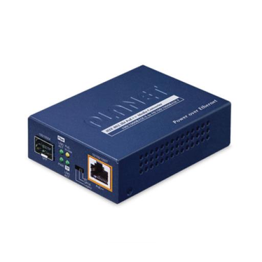 [PLANET_GUP-805A-60W] Planet Convertidor de Medios 100/1000BASE-X SFP a 10/100/1000BASE-T 802.3bt PoE++ (60 Watts)