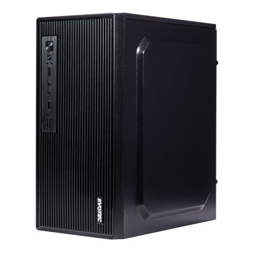 [EVOTEC_EV-1023] GABINETE EVOTEC (EV-1023) MINI ATX, FUENTE 500W, 3 VENTILADORES, 2*USB 3.0,NEGRO