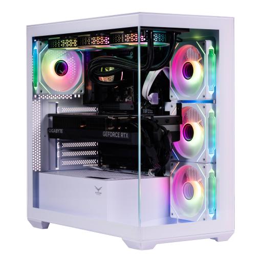 [NACEBTECHNOLOGY_NA-0637B] GABINETE NACEB (NA-0637B) GAMER, MEDIA TORRE ATX, 4*VENTILADORES, CRISTAL TEMPLADO, BLANCO