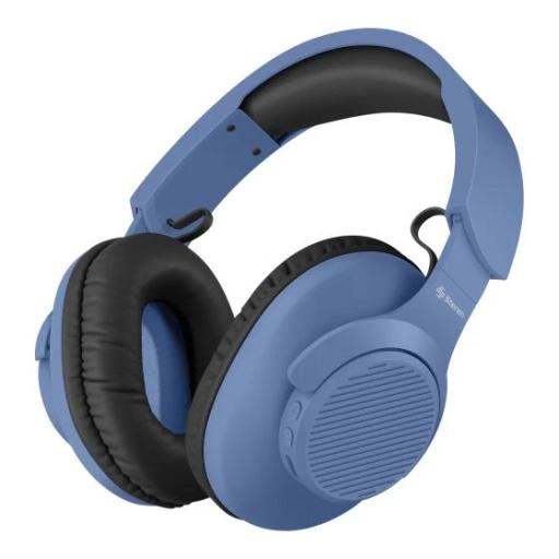 [STEREN_AUD-7630AZ] AUDIFONOS STEREN BT CON BAT 30 H ASIST VOZ