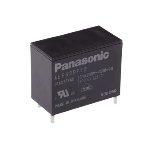[SYSCOMPARTS_ALFG2PF12] SYSCOM PARTS Relevador de 4 pines para tarjetas impresas Through-Hole de 12 Vcc, 31 Amp.