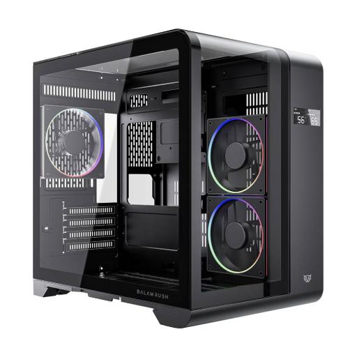 [BALAMRUSH_BR-941617] BALAMRUSH GABINETE BALAM TANK EXPERT DISPL 6400/MB ATX/3VENT ARGB/NEG BR-941617