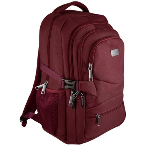 [PERFECTCHOICE_PC-084495] Perfect Choice Mochila Perfect Choice para Laptop 15.6" a 17" Urbano Moderno Duty Rojo