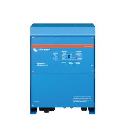 [VICTRONENERGY_QT48/10000SP] VICTRON ENERGY Quattro 48/10000/140-100/100 / Inversor Cargador de Onda Pura / Entrada 48 Vcc / Salida 8000 W 120 Vca  60 Hz