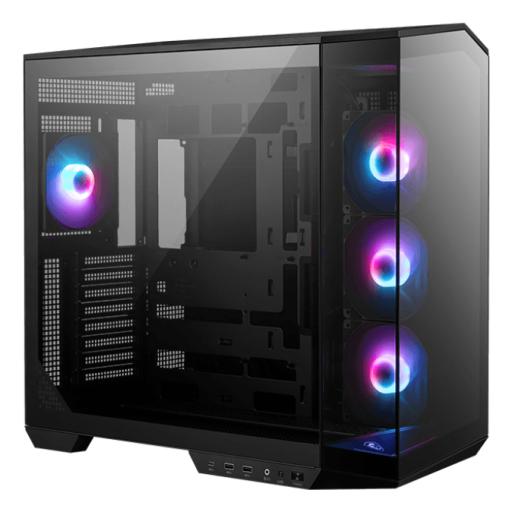 [MSI_MAG PANO 100R PZ] GABINETE MSI (MAG PANO 100R PZ) NEGRO,VIDRIO TEMPLADO,4*VENTILADOR, ATX, SIN FUENTE