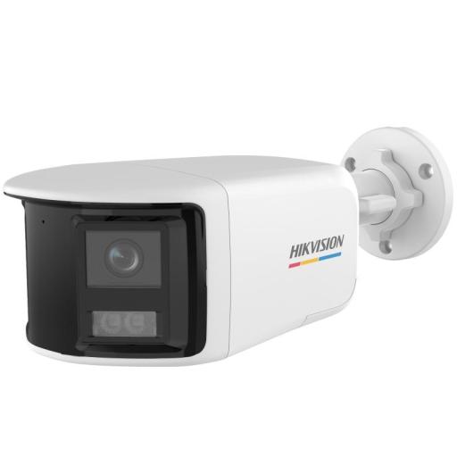 [HIKVISIONDIGITALTECHNOLOGY_DS-2CE12KF3TP-DLS] Hikvision Digital Technology [ColorVu] Turret TURBOHD 3K (5 Megapixel) / Micrófono Integrado / Lente 2.8 mm / Imagen a Color 24/7 / 20 mts Luz Blanca / Exterior IP67 / dWDR / 4 Tecnologías