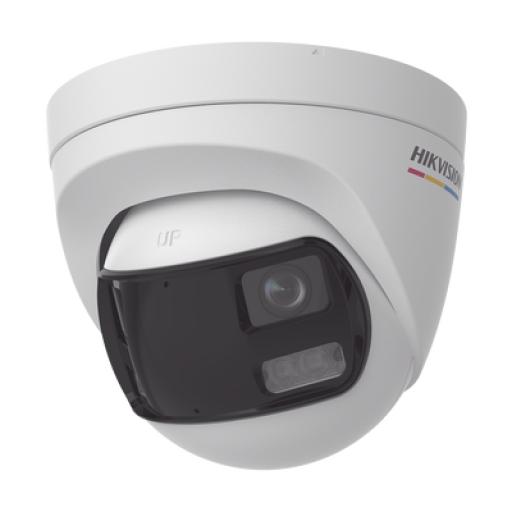 [HIKVISIONDIGITALTECHNOLOGY_DS-2CE72KF3TP-DLS] Hikvision Digital Technology [ColorVu] Turret TURBOHD 3K (5 Megapixel) / Micrófono Integrado / Lente 2.8 mm / Imagen a Color 24/7 / 20 mts Luz Blanca / Exterior IP67 / dWDR / 4 Tecnologías