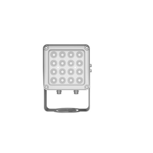 [HIKVISIONDIGITALTECHNOLOGY_DS-TL2000CI/L3/E] Hikvision Digital Technology Lampara IR de Luz Continua / 16 Lámparas LED / Distancia Efectiva 16 a 25 metros / Cobertura 40° / Exterior IP66
