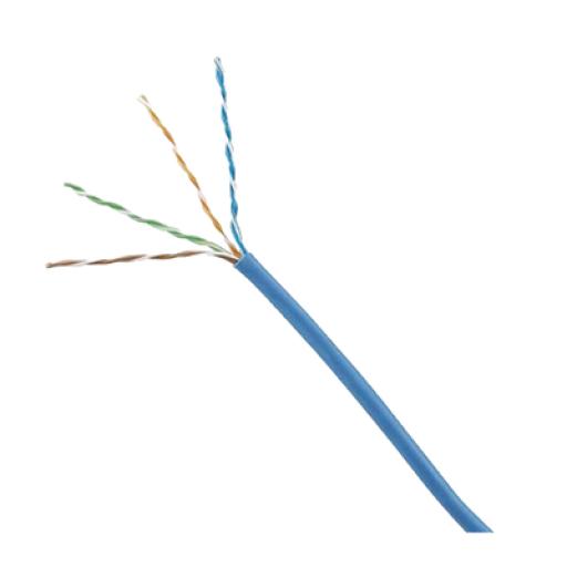 [PANDUIT_PUP5C04BU-F] Panduit Bobina de Cable UTP 305 m. de Cobre, TX5e™  PanNet, Azul, Categoría 5e, 24 AWG, CMP (Plenum), de 4 pares