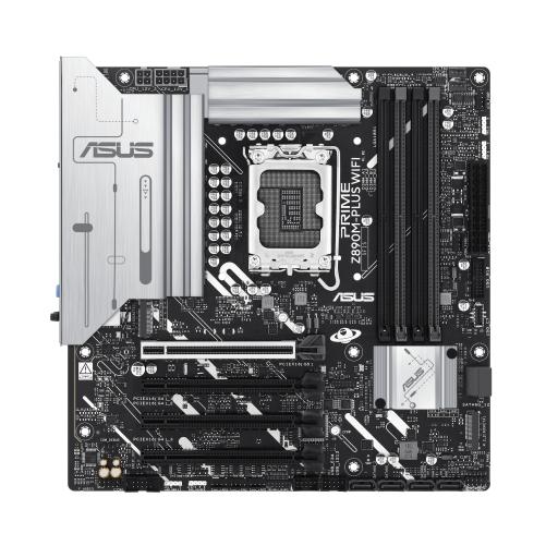 [ASUS_PRIME Z890M-PLUS WIFI] MOTHERBOARD ASUS (PRIME Z890M-PLUS WIFI) SOCKET 1851,4*DDR5,HDMI,USB-C,VGA,PCIE-4.0,WIFI7,MICRO ATX
