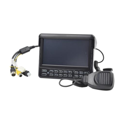 [STREAMAX_XMRCP4] STREAMAX Panel de Control Dáctilar Multifuncional con Monitor de 7" / Soporta Audio de Dos Vías / Compatible con DVR´s Móviles XMR Epcom 