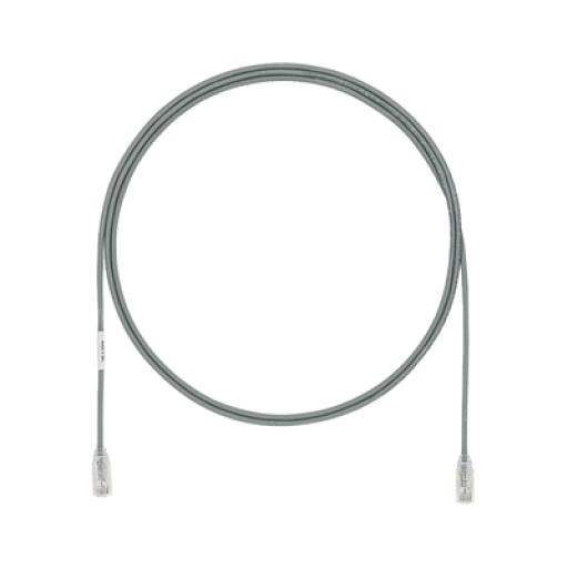 [PANDUIT_UTP28SP1.5MGY] Panduit Cable de Parcheo TX6, UTP Cat6, Diámetro Reducido (28AWG), Color Gris, 1.5 m 