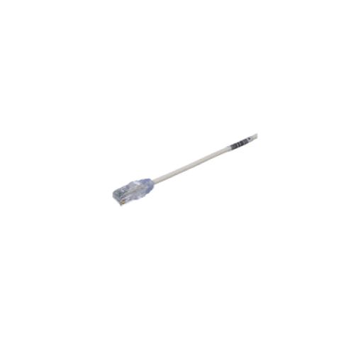 [PANDUIT_UTP28SP0.5M] Panduit Cable de Parcheo TX6, UTP Cat6, Diámetro Reducido (28AWG), Color Blanco, 0.5 m