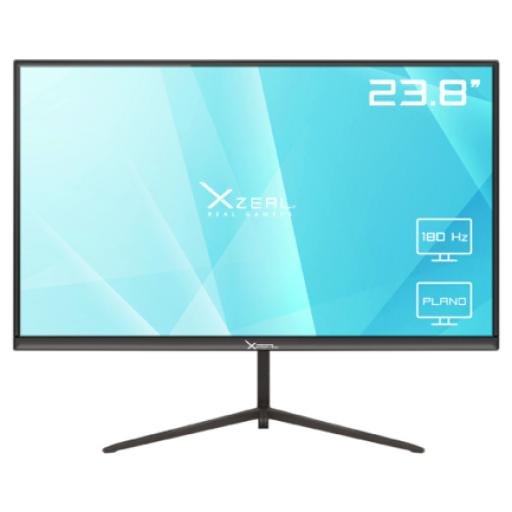 [XZEAL_XZMXZ32B] XZEAL Monitor Xzeal 23.8 pulgadas Xzeal XZ3010-3 Panel Plano VA FHD 180Hz 1ms 1xDP + 1xHDMI + 1x3.5mm + Vesa 100x100mm Negro