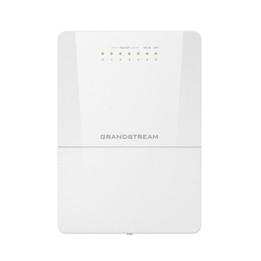 [GRANDSTREAMNETWORKS_GWN7710R] Grandstream Networks Switch PoE Lite administrable para exteriores de 6 puertos (5GE+1SFP) / Clasificación IP66 a prueba de polvo y agua  