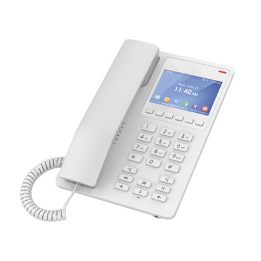 [GRANDSTREAMNETWORKS_GHP630] Grandstream Networks Teléfono IP Hotelero con pantalla LCD a color, 2 líneas SIP con 2 cuentas, codec Opus, IPV4/IPV6, color blanco, con gestión en la nube GDMS